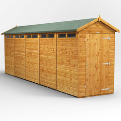 Power Apex Security Shed 20' x 4'