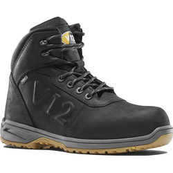 V12 Footwear / V12 Lynx Waterproof Safety Boots Black Size 10.5