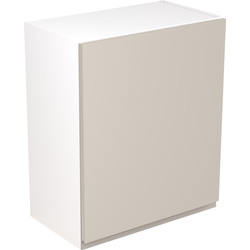 Kitchen Kit Flatpack J-Pull Kitchen Cabinet Wall Unit Super Gloss Light Grey 600mm