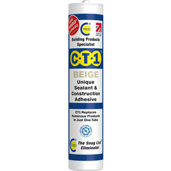 CT1 CT1 Sealant & Adhesive 290ml Beige - 25205 - from Toolstation