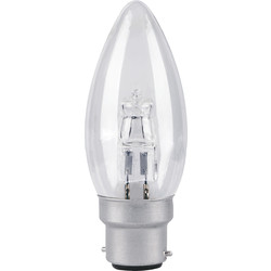 Corby Lighting Corby Lighting Halogen Candle Dimmable Lamp 42W B22/BC 630lm - 25498 - from Toolstation