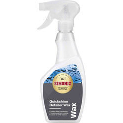 Simoniz Simoniz Quickshine Detailer Wax 500ml Trigger - 26120 - from Toolstation