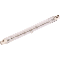 CED Tungsten Halogen Linear Lamp 1000W 189mm 240V 18000lm - 26929 - from Toolstation