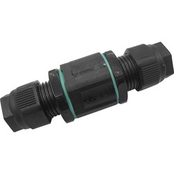 Hylec IP68 Inline 3 Pole Connector 32A - 27346 - from Toolstation