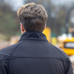 JCB Trade Hooded Softshell Jacket