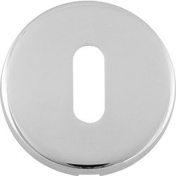Eclipse Stainless Steel Key Escutcheon Polished 52x8mm - 28269 - from Toolstation