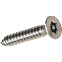 Stainless Steel Star Self Tapping Screw 8 x 1 1/2" CSK