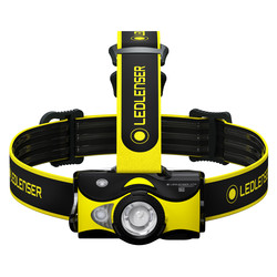 Ledlenser iH9R  Rechargeable Head Torch with Helmet Mount