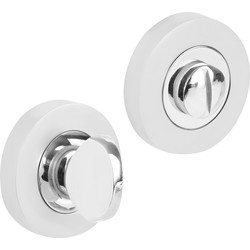 Eclipse Dual Finish Bathroom Thumbturn & Release Dual Finish  - 28770 - from Toolstation