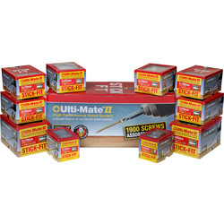 Ulti-Mate II Ulti-Mate Stick-Fit Trade Pack  - 28865 - from Toolstation