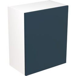 Kitchen Kit Ready Made Slab Kitchen Cabinet Wall Unit Ultra Matt Indigo Blue 600mm