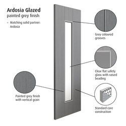Ardosia Glazed Painted Internal Door