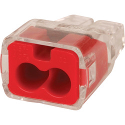 Ideal Industries In-Sure Push-In Wire Connector 2 Port - 29476 - from Toolstation