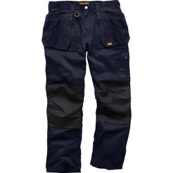 Scruffs / Scruffs Worker Plus Trousers 36" L Navy