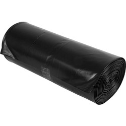 Heavy Duty Black Rubble Sack Roll 535mm x 820mm - 29767 - from Toolstation