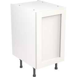Kitchen Kit / Kitchen Kit Ready Made Shaker Kitchen Cabinet Base Unit Ultra Matt White 450mm