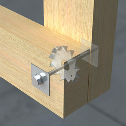 Double Sided Timber Connector