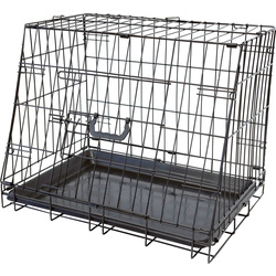 Streetwize Delux Slanted Dog Crate Small 24"