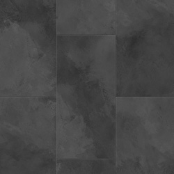 Kraus Rigid Core Luxury Vinyl Tiles Stanhope Grey Tile Effect 2.23m2