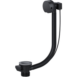 Viva Pop-Up Combination Bath Waste 70mm Flange Black