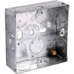 Appleby Appleby Metal Box 1 Gang 25mm - 30852 - from Toolstation
