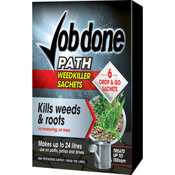 Job Done / Job Done Path & Drive Weedkiller 6 Sachets
