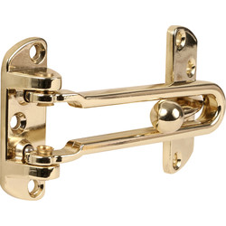 Door Restrictor Brass