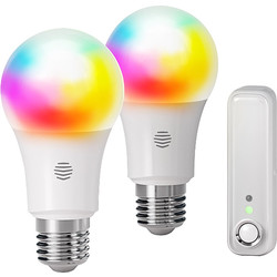 Hive Hive Lighting Bundle 2 x Colour E27 Smart Bulbs & Motion Sensor - Hubless - 31081 - from Toolstation