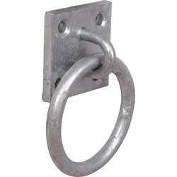 Chain Plate Ring Galvanised - 31142 - from Toolstation