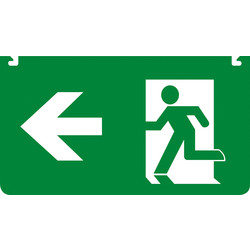 Integral LED / Integral LED Multi-Fit IP20 LED 26m Emergency Exit Sign Legend Double Sided (Left or Right)