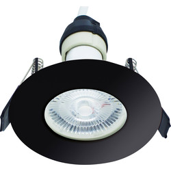 Integral LED Evofire IP65 Fire Rated Downlight Black