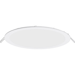 Enlite Enlite Slim-Fit Round Low Profile LED Downlight 24W Cool White 1600lm A+ - 31303 - from Toolstation
