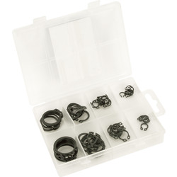 Silverline External Circlip Pack  - 31366 - from Toolstation