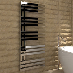 Kudox Tevas Designer Chrome Towel Radiator