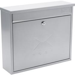 Burg-Wachter Elegance Post Box Silver