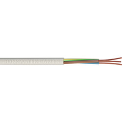 Doncaster Cables Doncaster Cables 3 Core Heat Resistant Flex Cable (3093Y) 0.75mm2 x 50m Drum - 31560 - from Toolstation