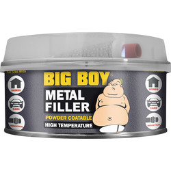 Big Boy Metal Filler 250ml - Stucco Poliestere Con Alluminio, Resistente Alla Corrosione E Al Calore