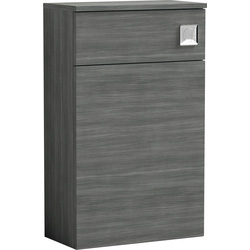 nuie Arno Compact Floor Standing WC Unit Only 500mm Anthracite