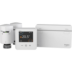 Drayton Wiser Smart Multi-zone Kit Kit 1 & 2 Radiator Thermostats