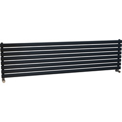 Ximax Bristol Single Horizontal Designer Radiator 468 x 1800mm 3133Btu Anthracite