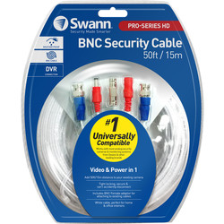 Swann Security Swann Pro Series CCTV Video and Power Cable 15m - 32184 - from Toolstation