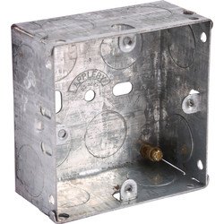 Appleby Appleby Metal Box 1 Gang 35mm - 32231 - from Toolstation