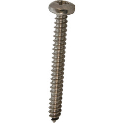 Stainless Self Tapping Pan Head Pozi Screw 1 1/4" x 8