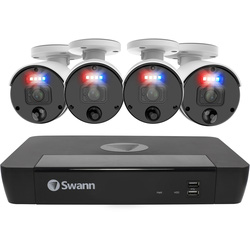 NVR8-8580 4K / 1TB / 4x NHD-875ER 4K Swannforce Bullet Cameras 