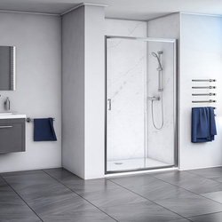 Aqualux / Aqualux Framed 6mm Shower Enclosure Sliding Door Only 1000mm