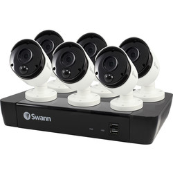 Swann Security Swann 4K Ultra HD NVR CCTV System 8-Channel 6-Camera - 32461 - from Toolstation