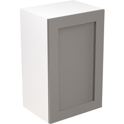 Kitchen Kit / Kitchen Kit Ready Made Shaker Kitchen Cabinet Wall Unit Ultra Matt Dust Grey 450mm