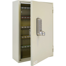 Key Secure By Codelocks Extra Security Key Cabinet with CL2255 Electronic Lock 100 Key Hooks