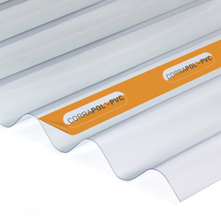 Corrapol Corrapol Corrugated PVC Sheet 950 x 2000mm - 32533 - from Toolstation
