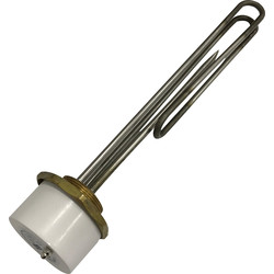 TESLA Tesla Titanium Immersion Heater & Plug In Stat 14 inch - 1 1 3/4" Boss - 32592 - from Toolstation